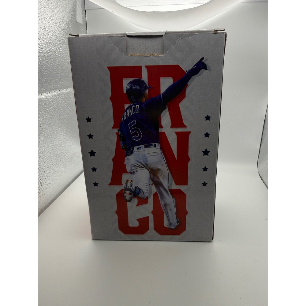 Wander Franco Tampa Bay Rays SGA Bobblehead MLB Baseball Collectible Boxed